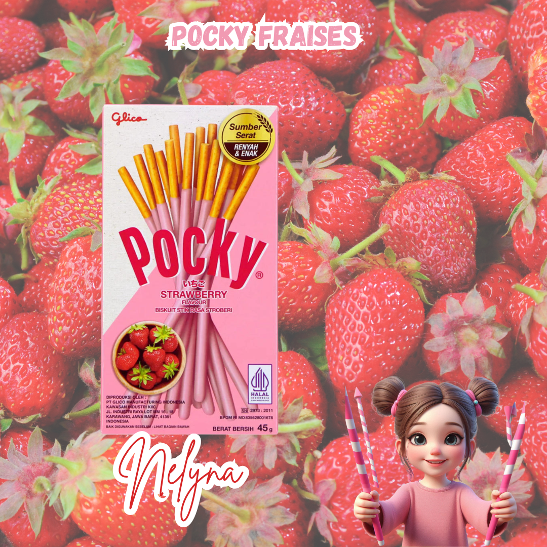 Pocky fraises
