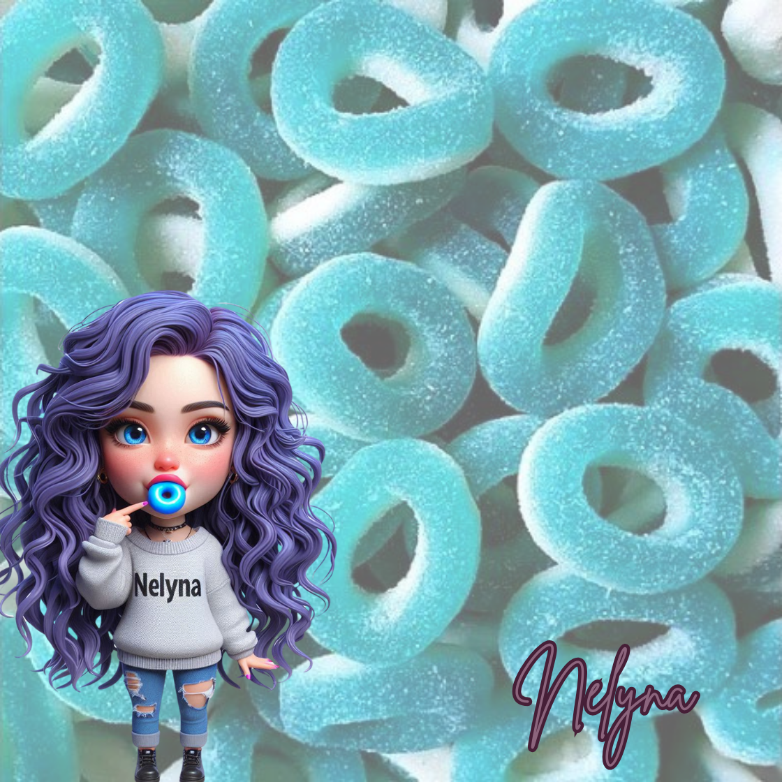 Anneaux sucré framboise - Halal