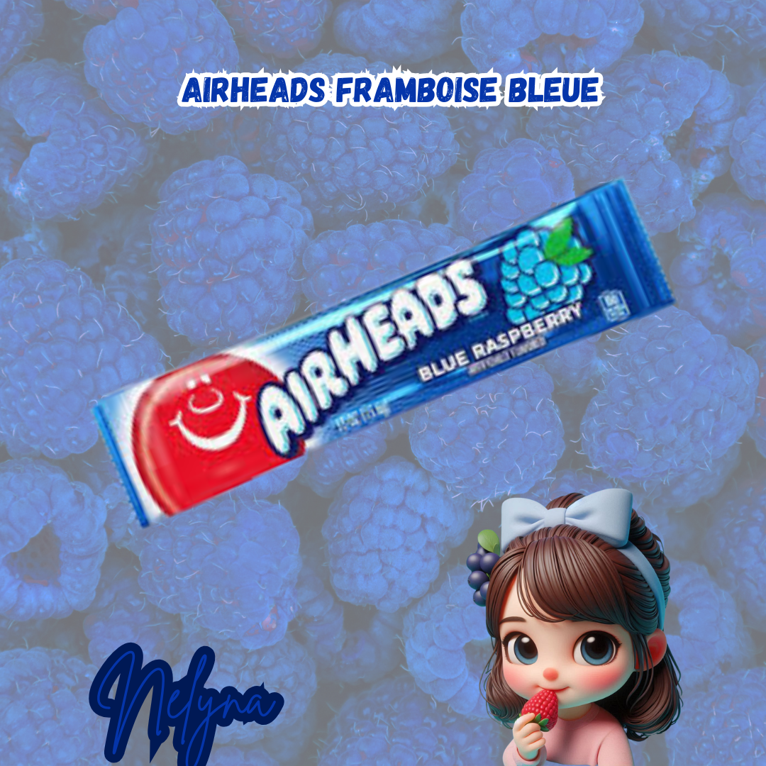 Airheads framboise bleue