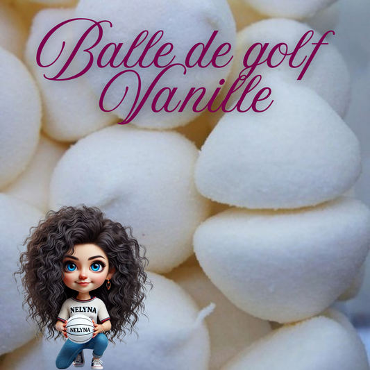 balle de golf vanille