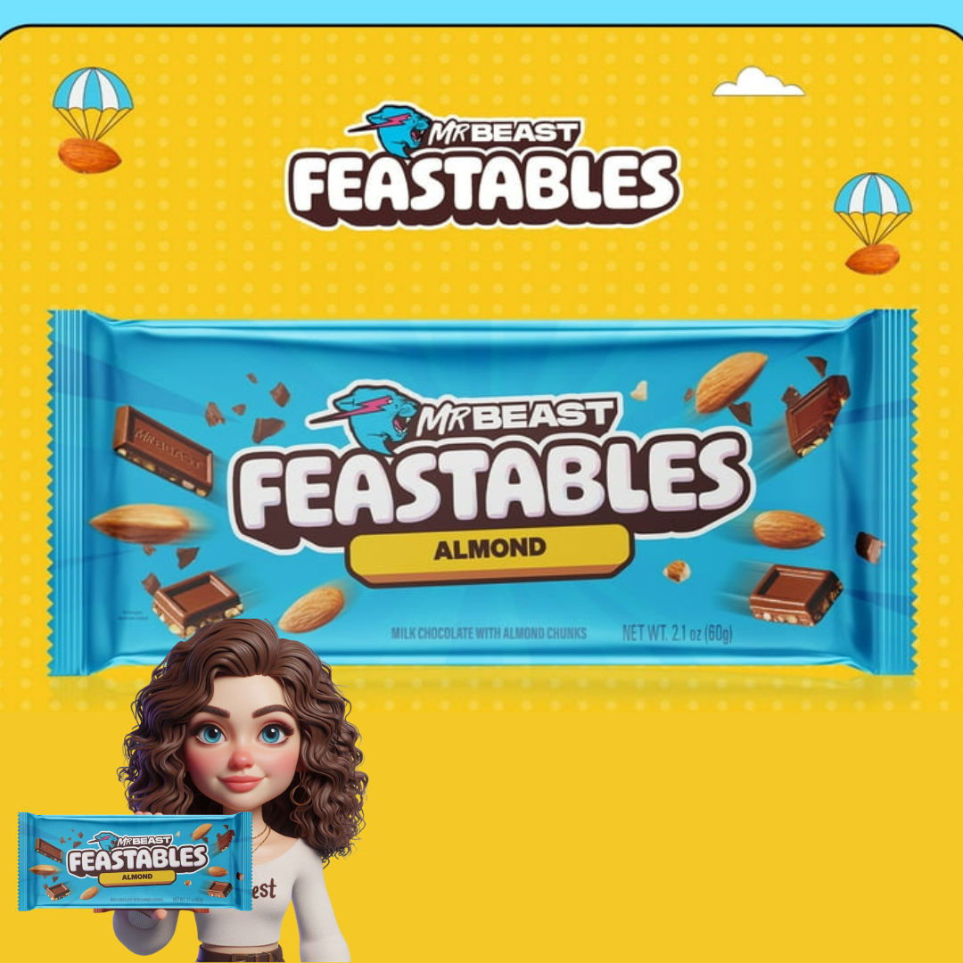 Mr Beast chocolat amandes