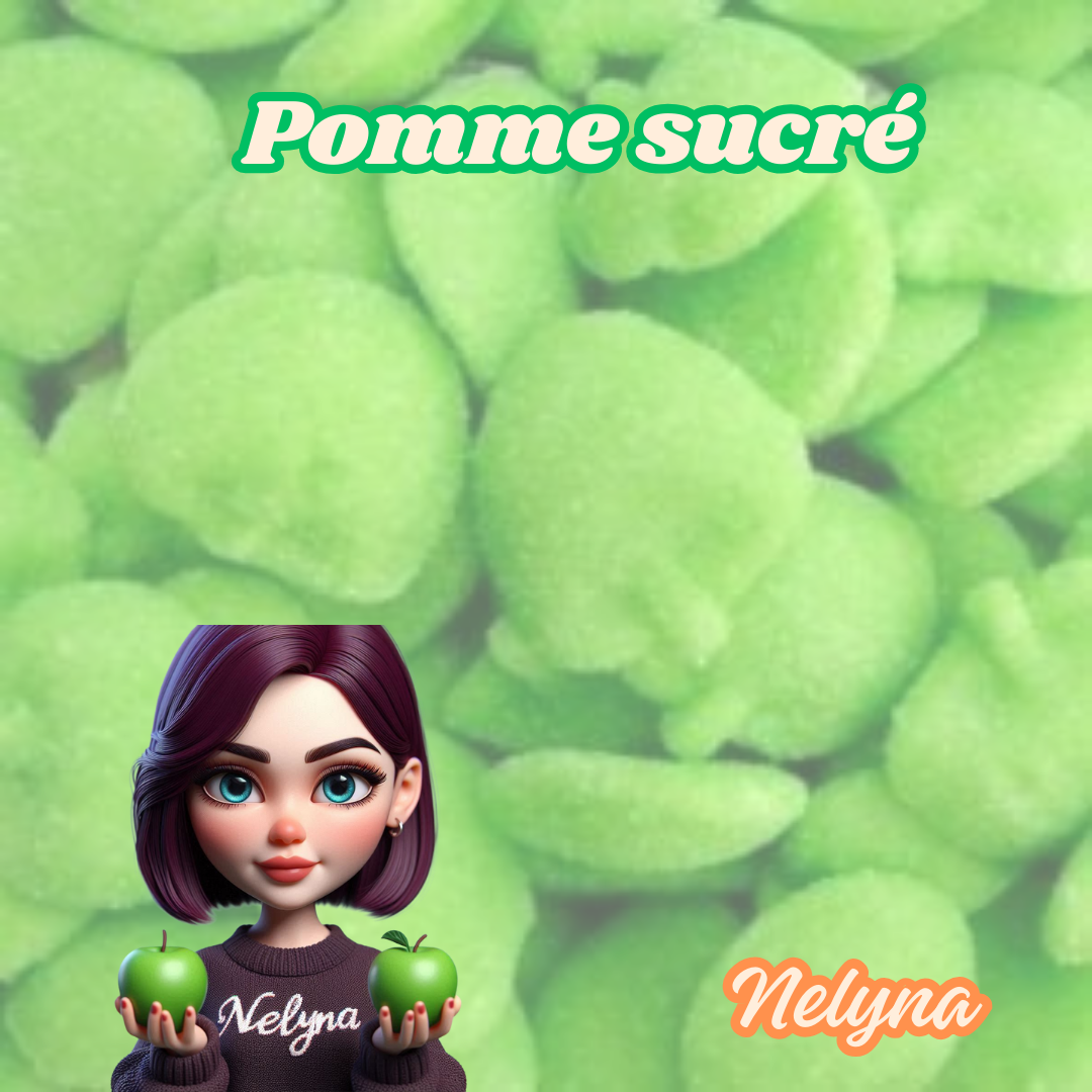 pommes vertes sucrées - Halal