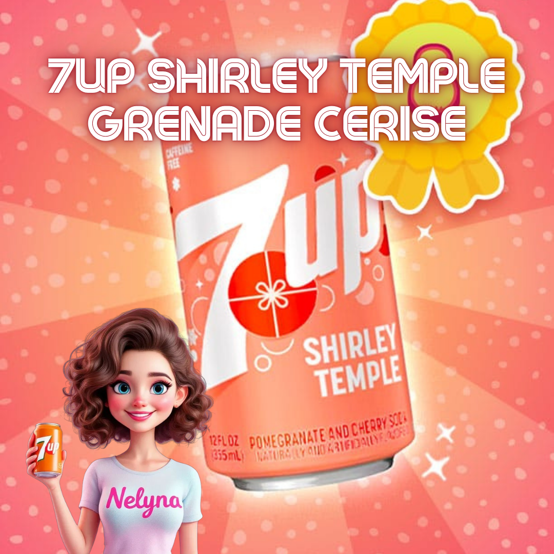 7up shirley temple Grenade cerise