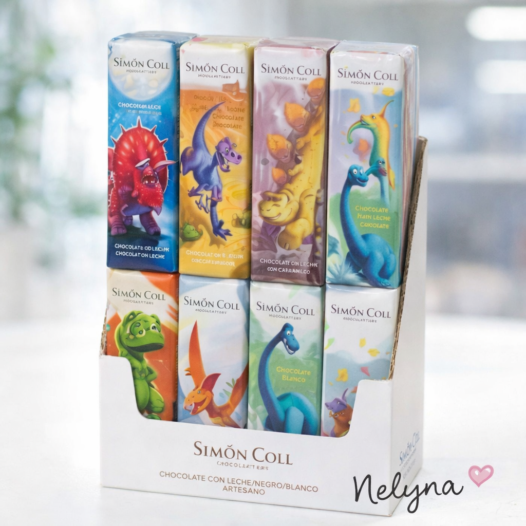 Réglette Au chocolat au lait Dinosaure