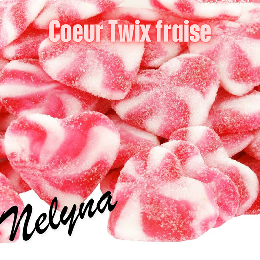 Coeur Twix fraise
