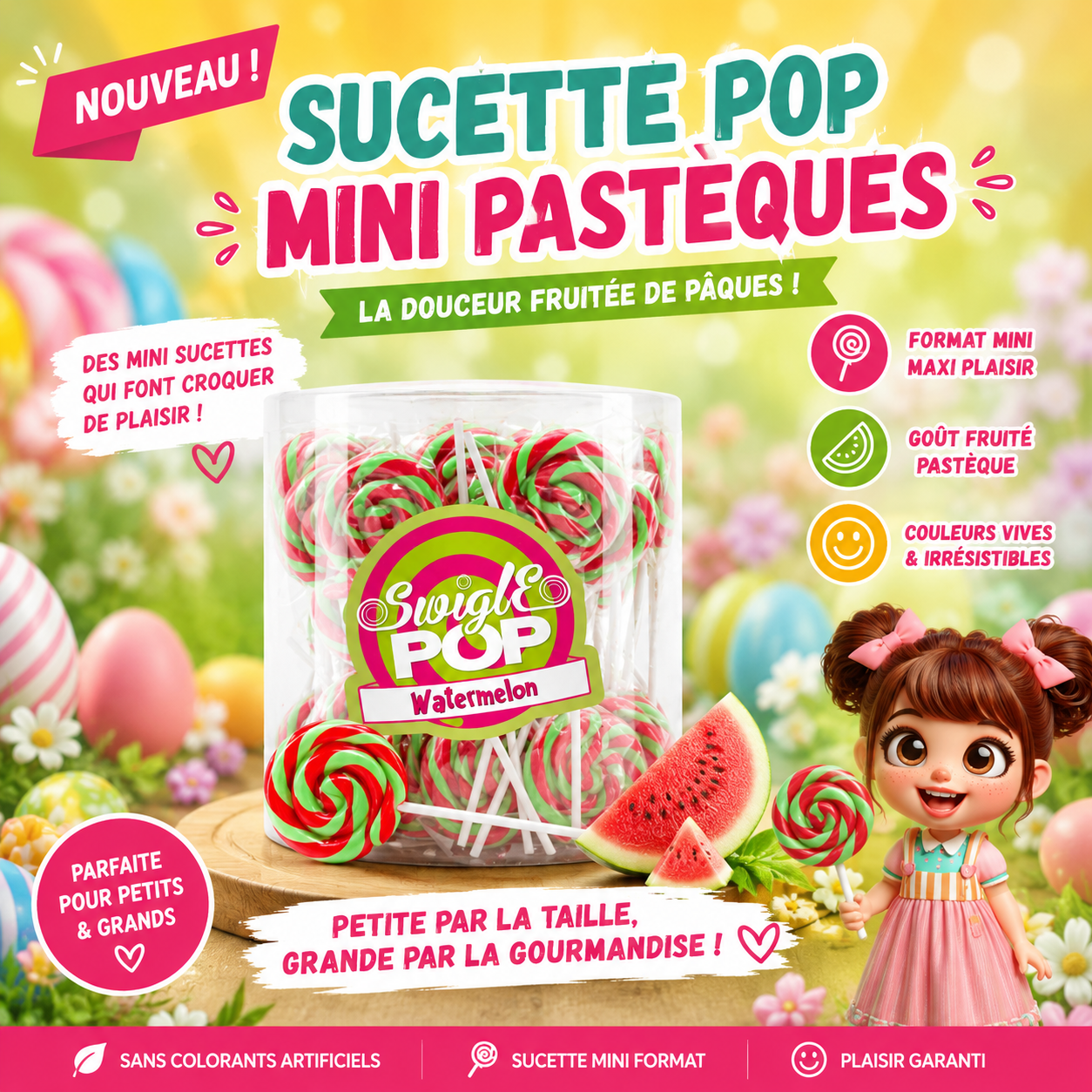 sucette swigle pop pastèques