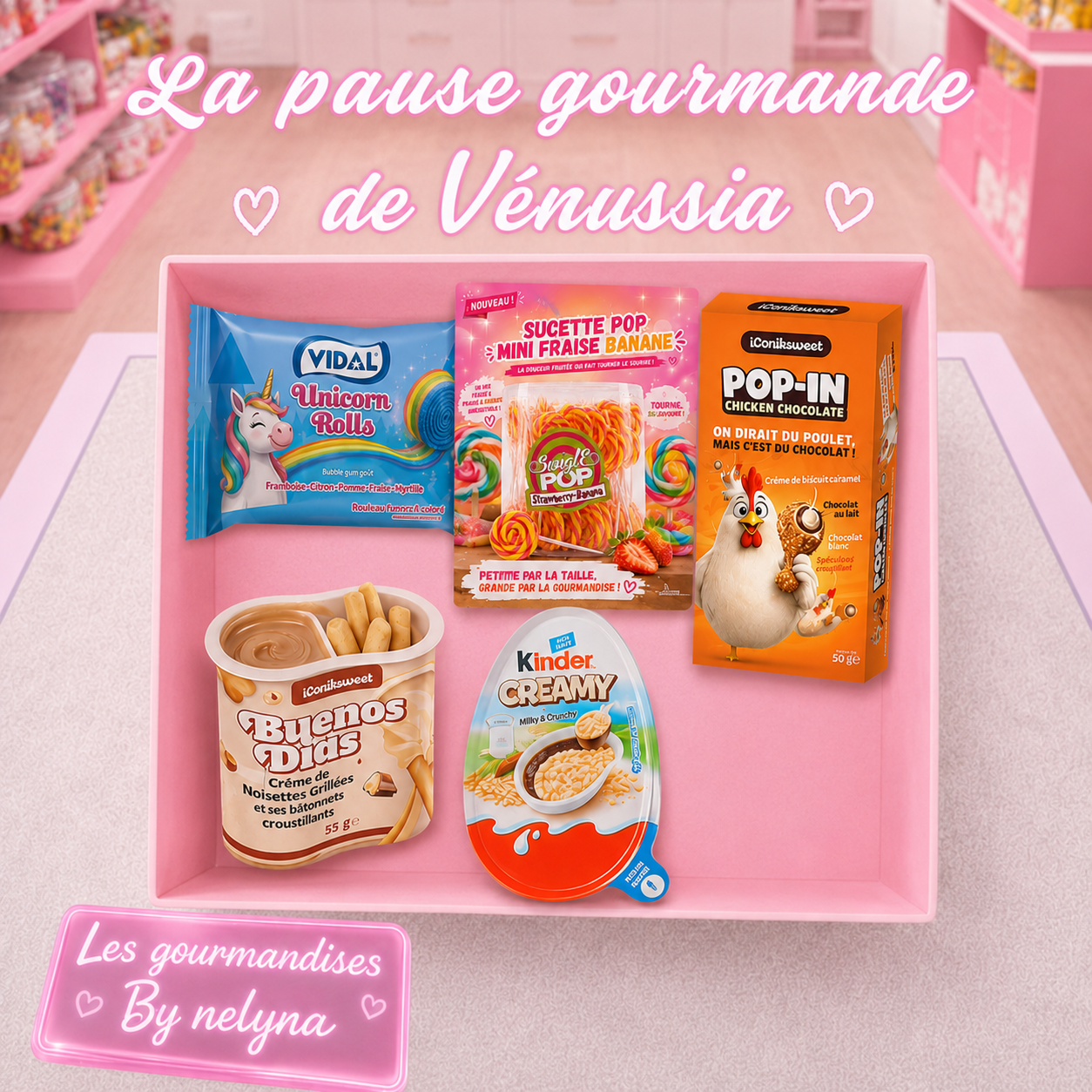 La pause gourmande de Vénussia