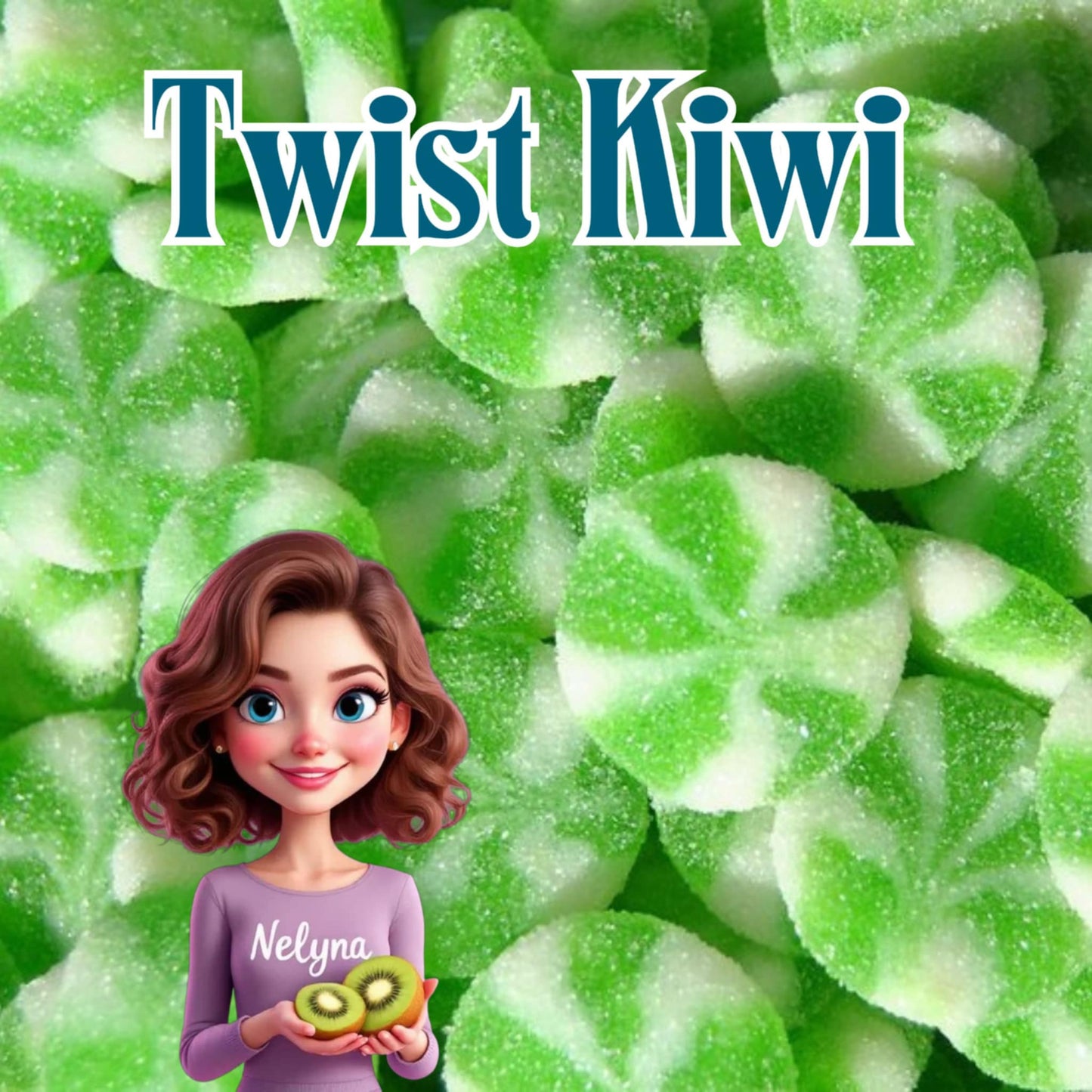 Twist Kiwi sucré - Halal