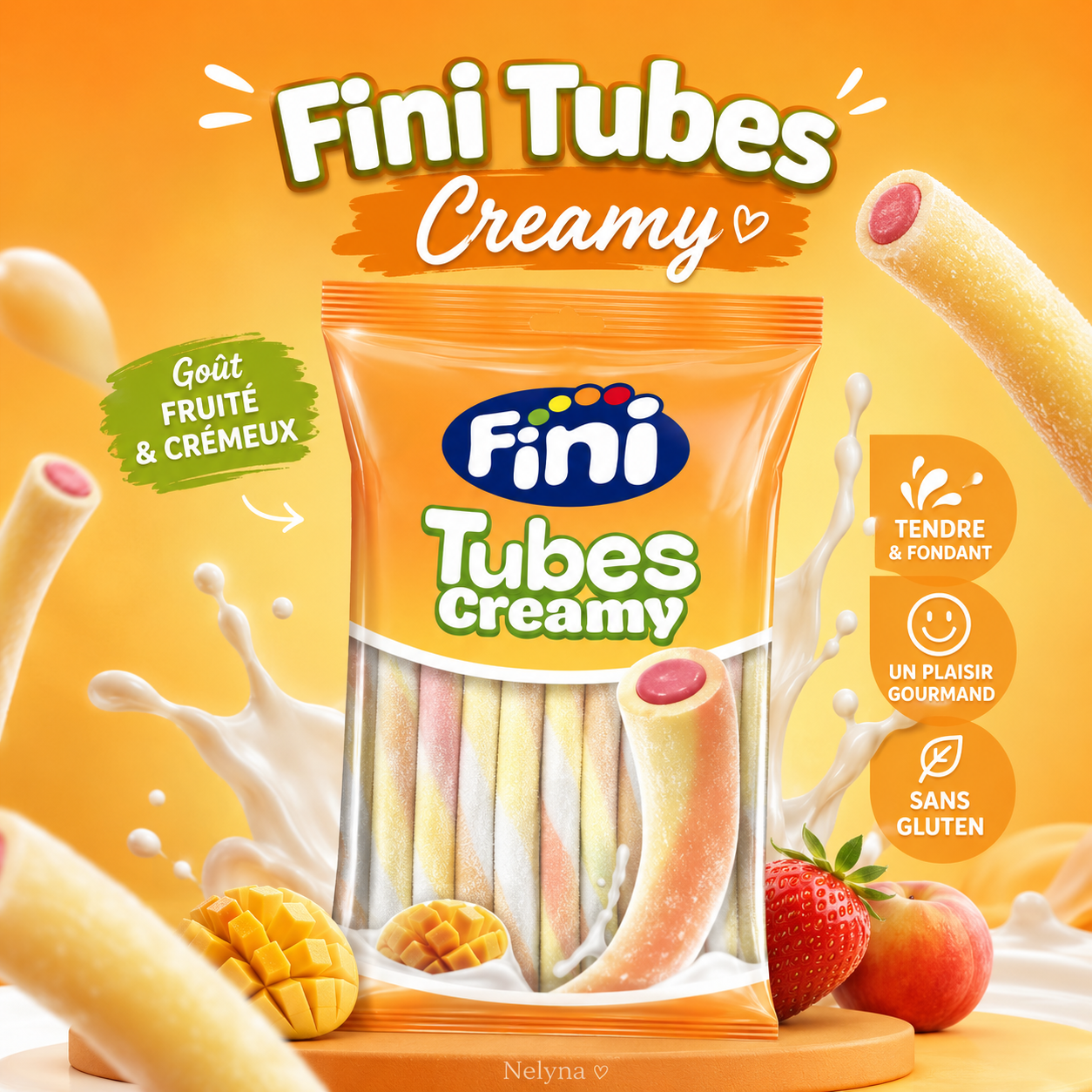 🍑✨ Fini Tubes Creamy