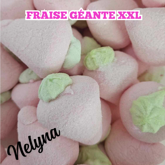 Fraises roses géantes XXL