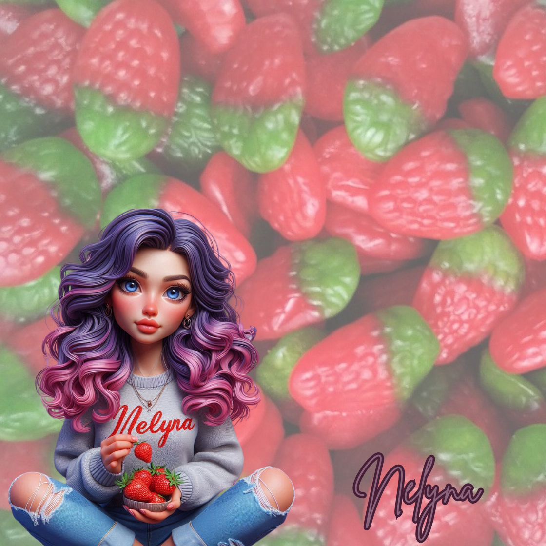 Fraises des bois lisse - Halal