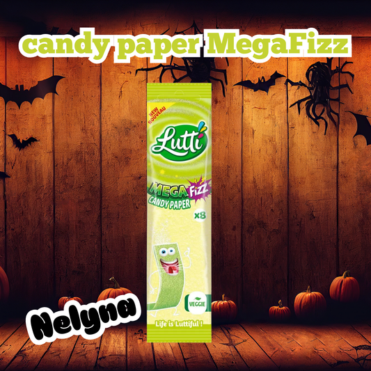 Mega Fizz candy paper