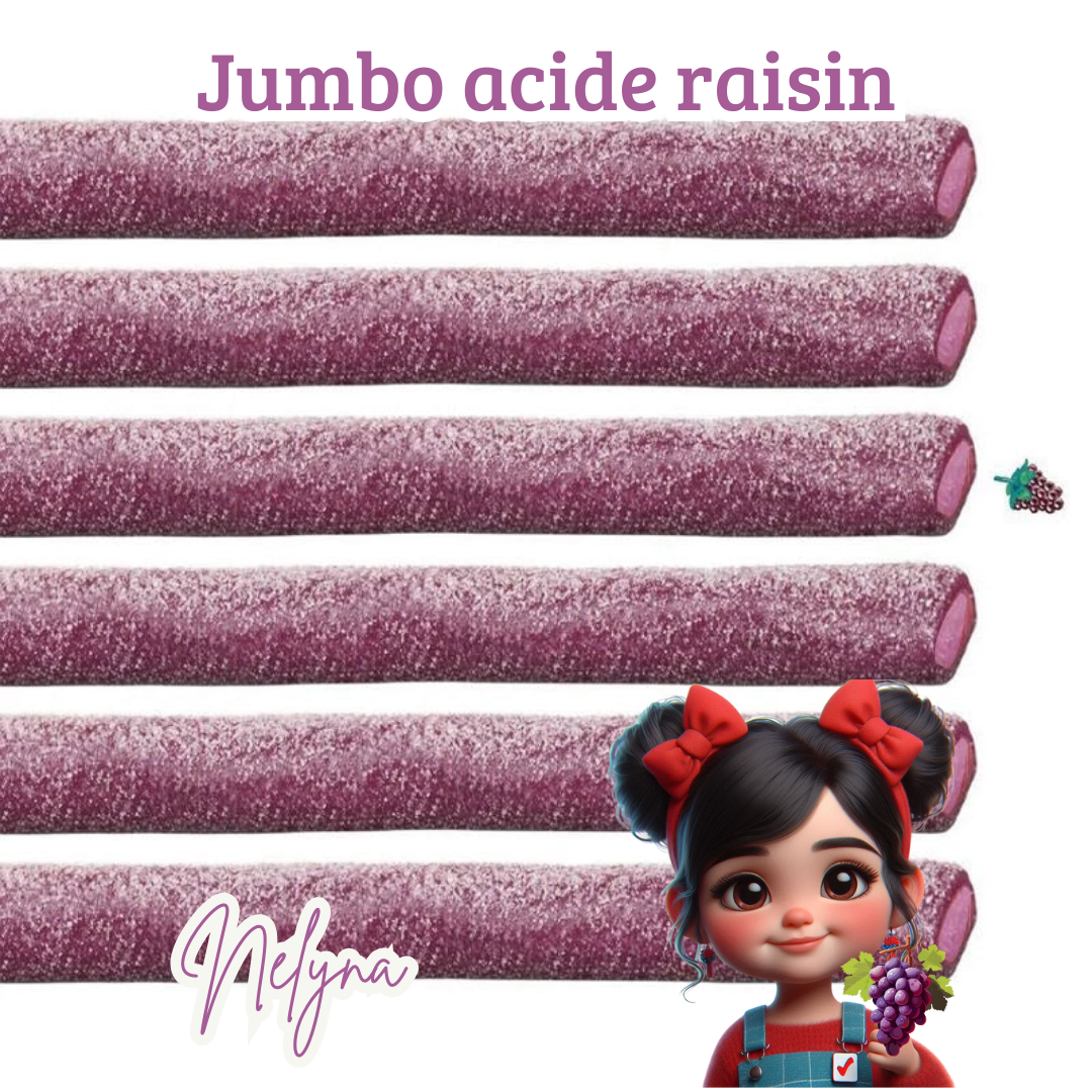 jumbo acide raisin