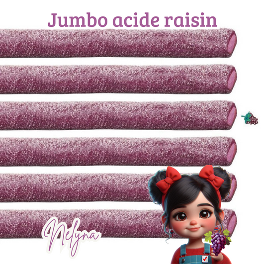 jumbo acide raisin