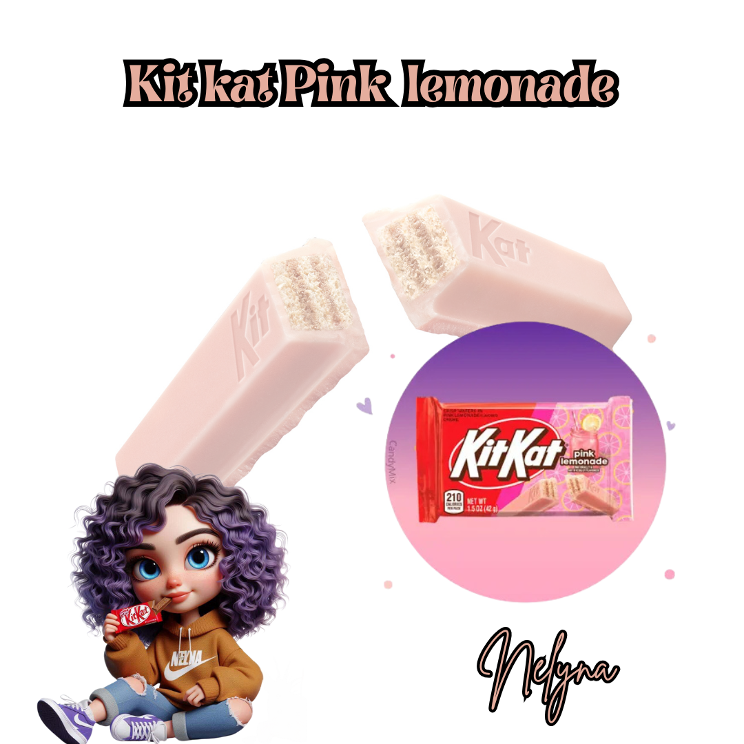 Kit-Kat pink lemonade