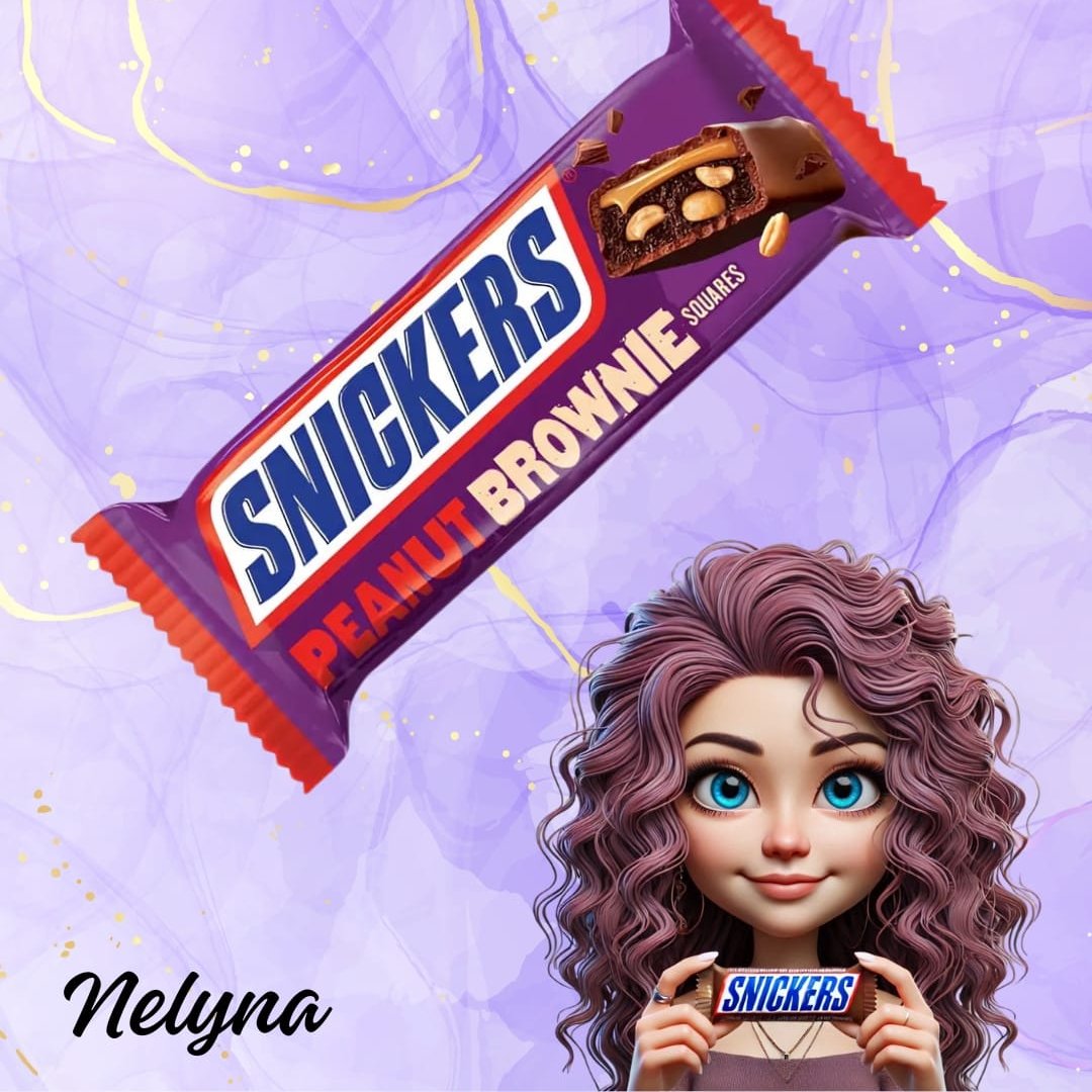 Snickers peanut brownie