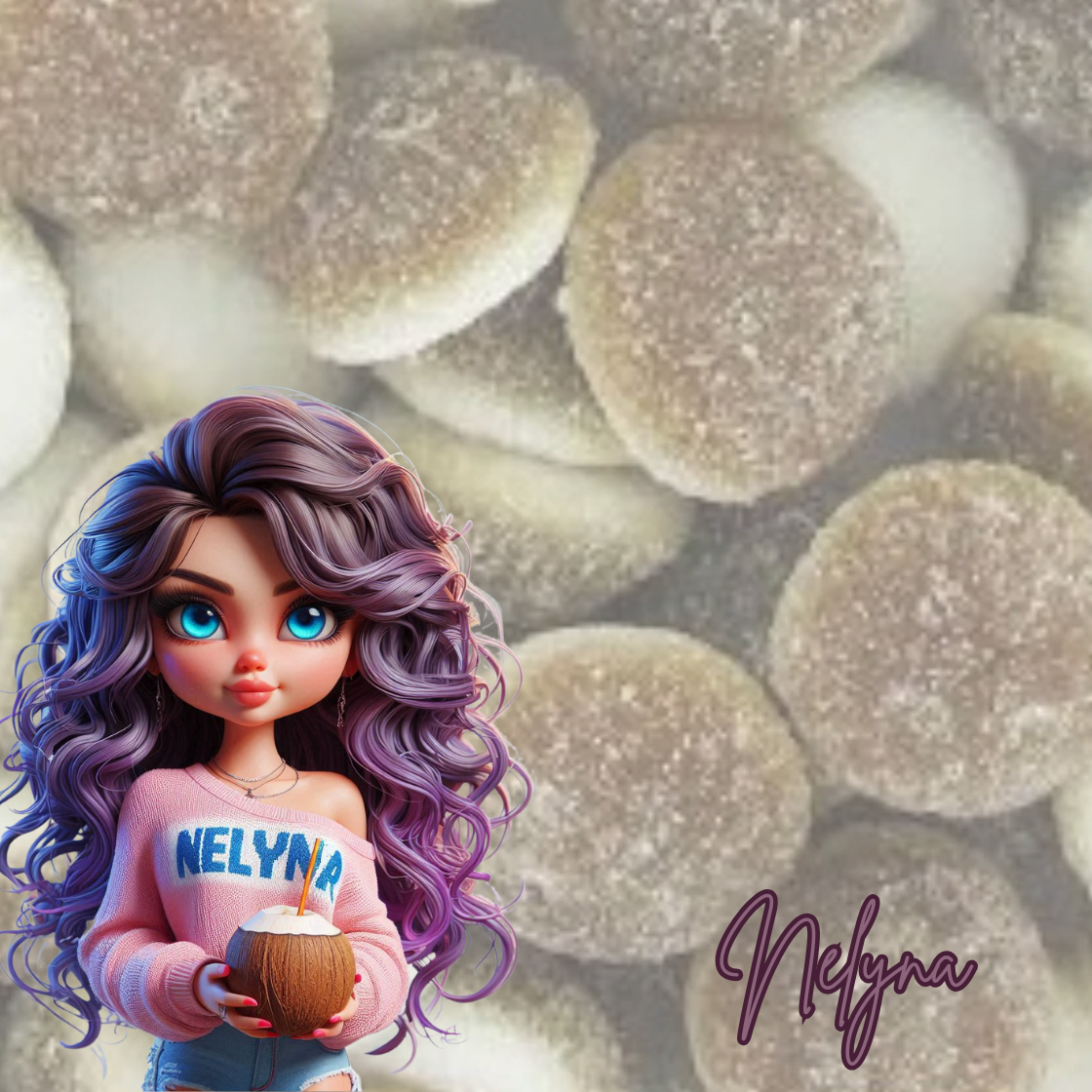 Noix de coco sucré - Halal