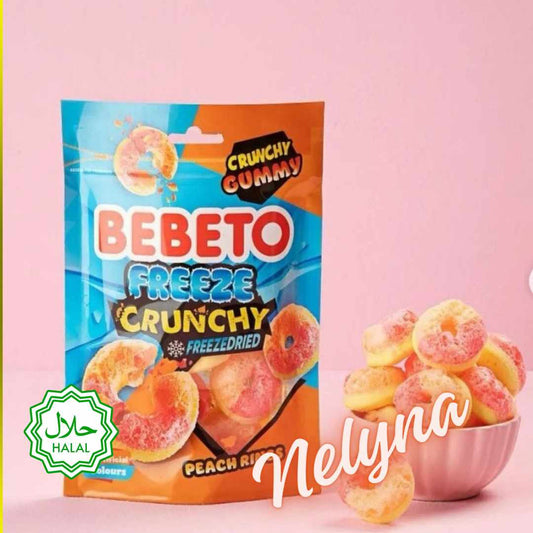 Freeze crunchy anneaux pêche - halal