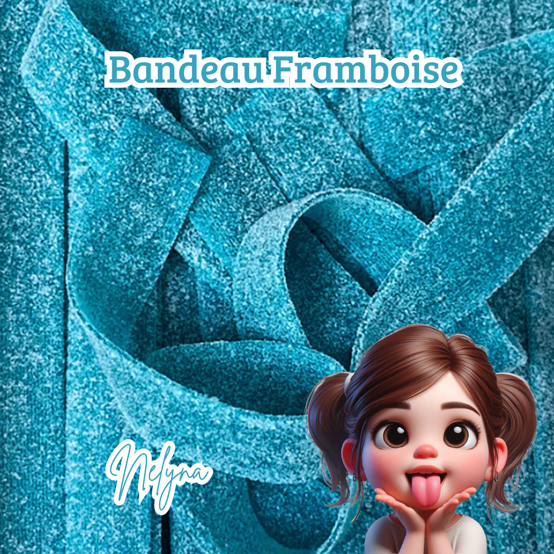bandeau framboise