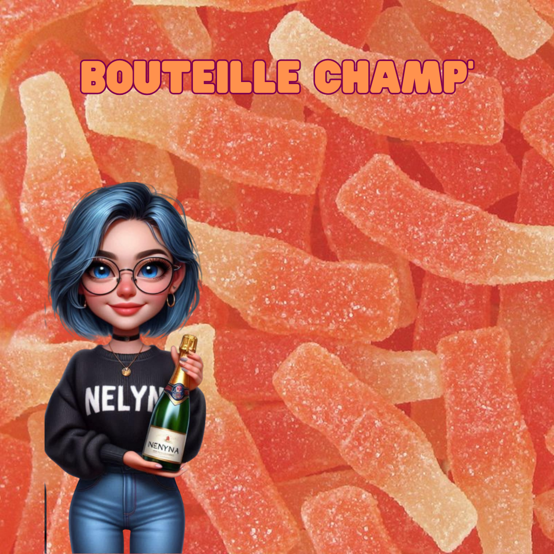 Bouteilles candies champ' - Halal