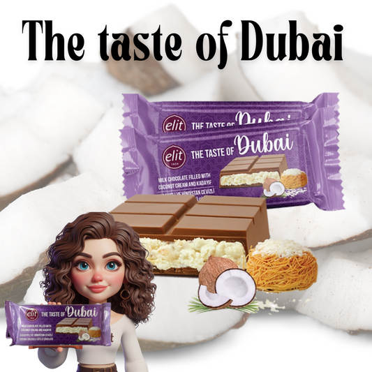 Dubai Chocolat Au Lait Crème De Coco & Kadayif