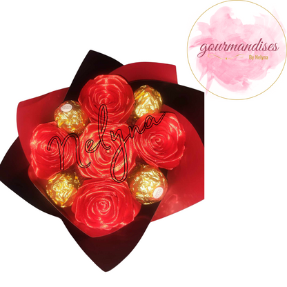 Bouquet floral gourmand
