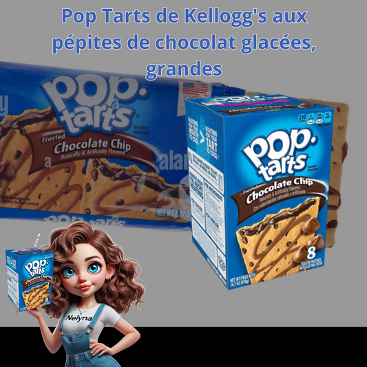 Pop-Tarts glacés aux pépites de chocolat de Kellogg's