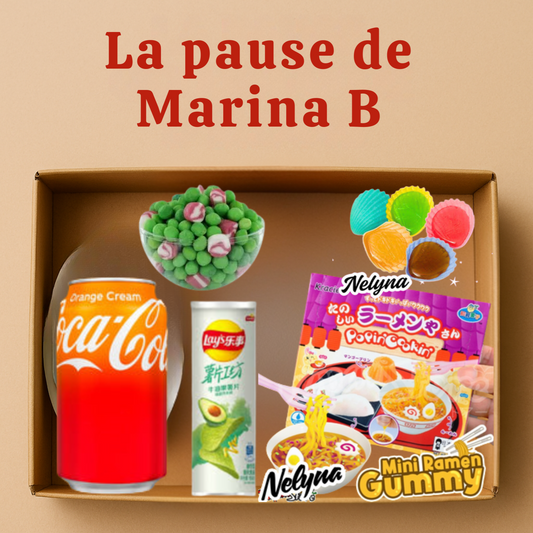 La pause gourmande de Marina