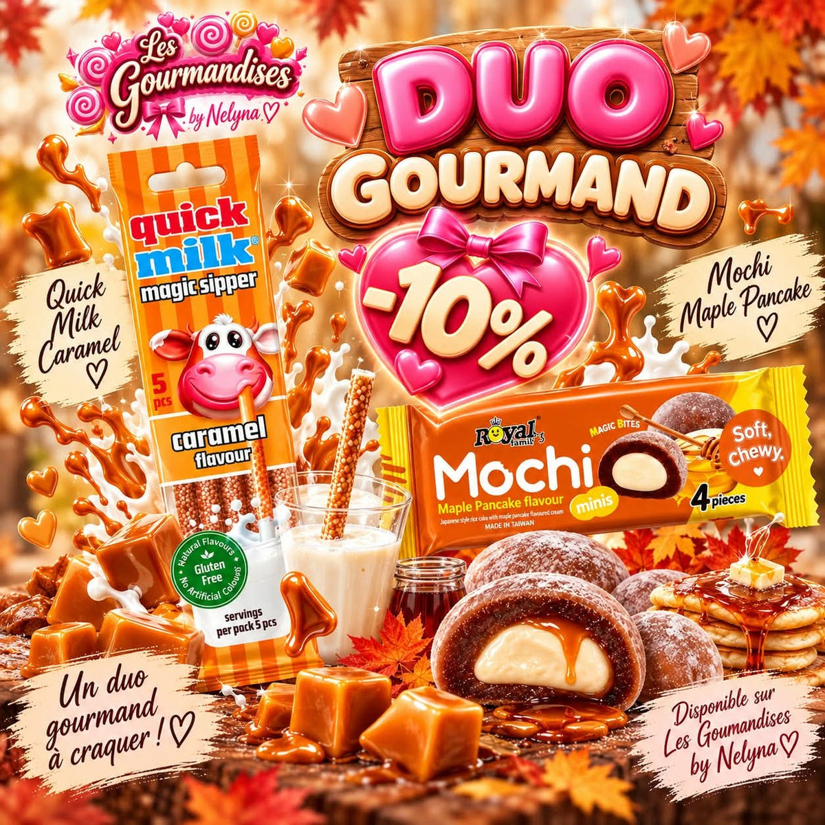 🍮🤎 Le Duo Caramel Pancake Love ! 🥞