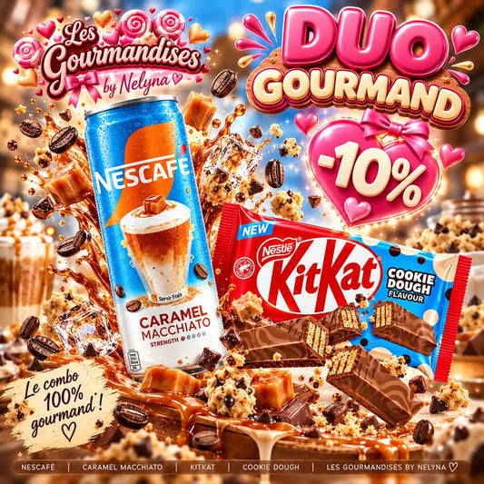☕🍫 Le Duo Choco Caramel Crunch ! 🤎