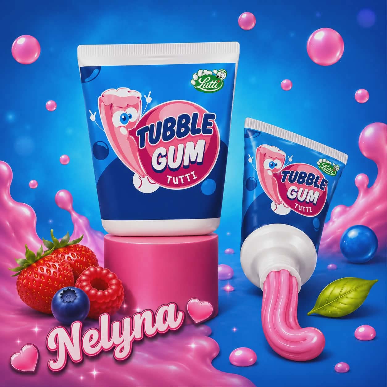 🩷💙 Tubble Gum Tutti – Lutti 💙🩷