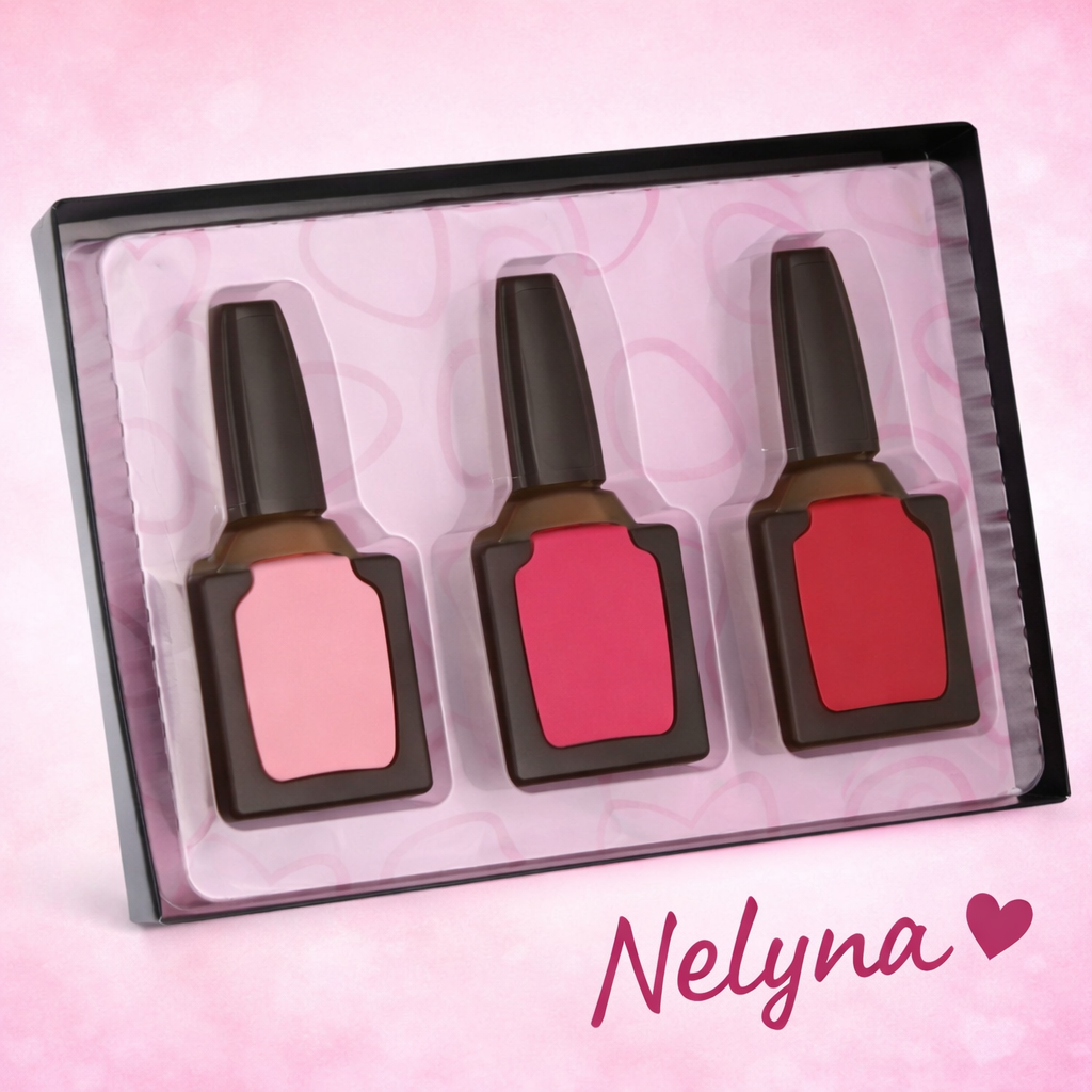 Vernis à ongles en chocolat au lait