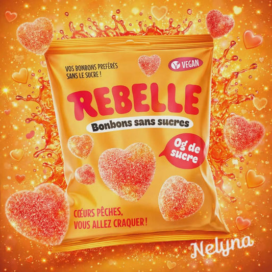 Cœurs  pèches Rebelle