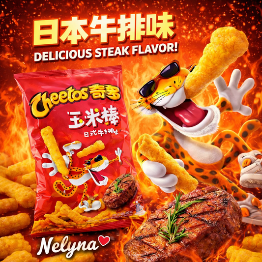 Cheetos petit steack japonais