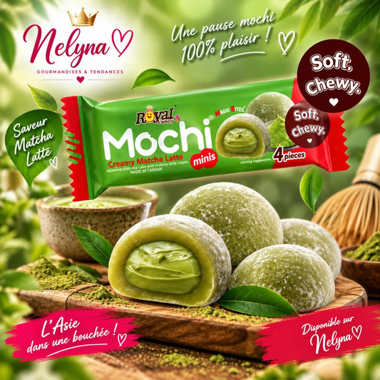 Royal Family Mochi Creamy Matcha Latte
