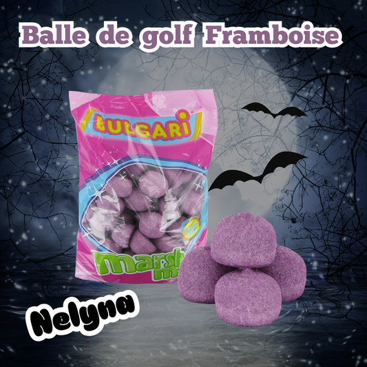 Balle de golf framboise