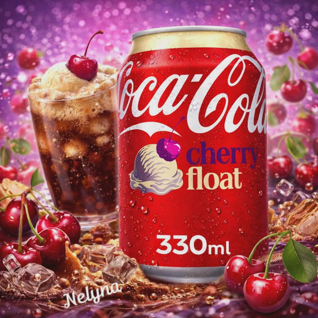 Coca-Cola Cherry Float