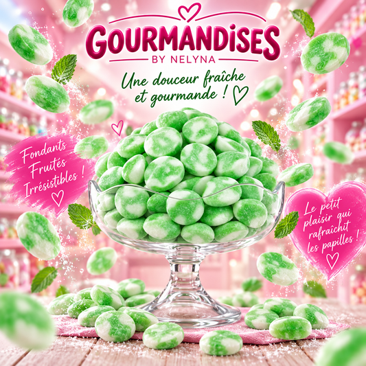 Twist Kiwi Halal – Bonbon Gélifié – Nelyna