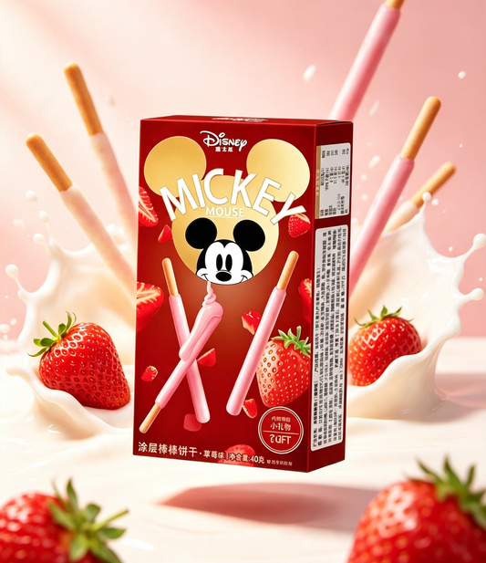 Bâtonnets à la fraise Mickey