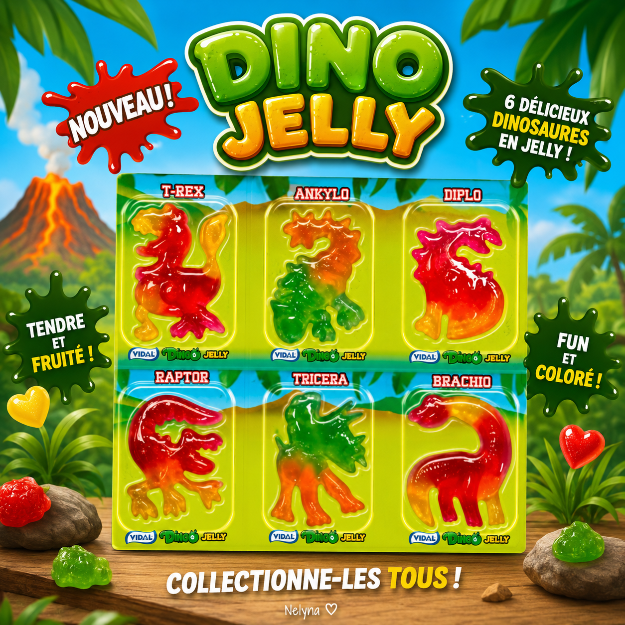 🦖 Dino Jelly – Vidal 🦖