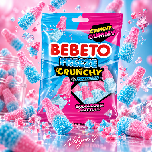 Freeze crunchy bubble gum - halal