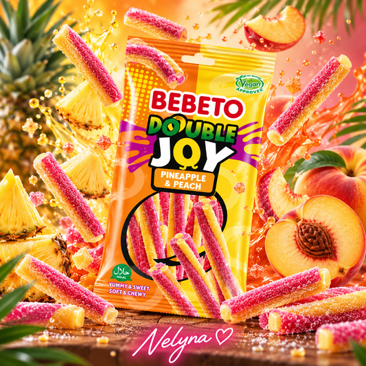 Bebeto Double Joy Ananas & Pêche 🍍🍑