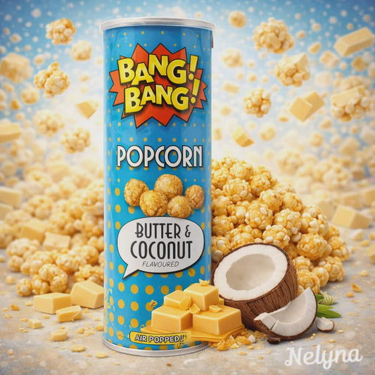 Popcorn Beurre & Noix de Coco