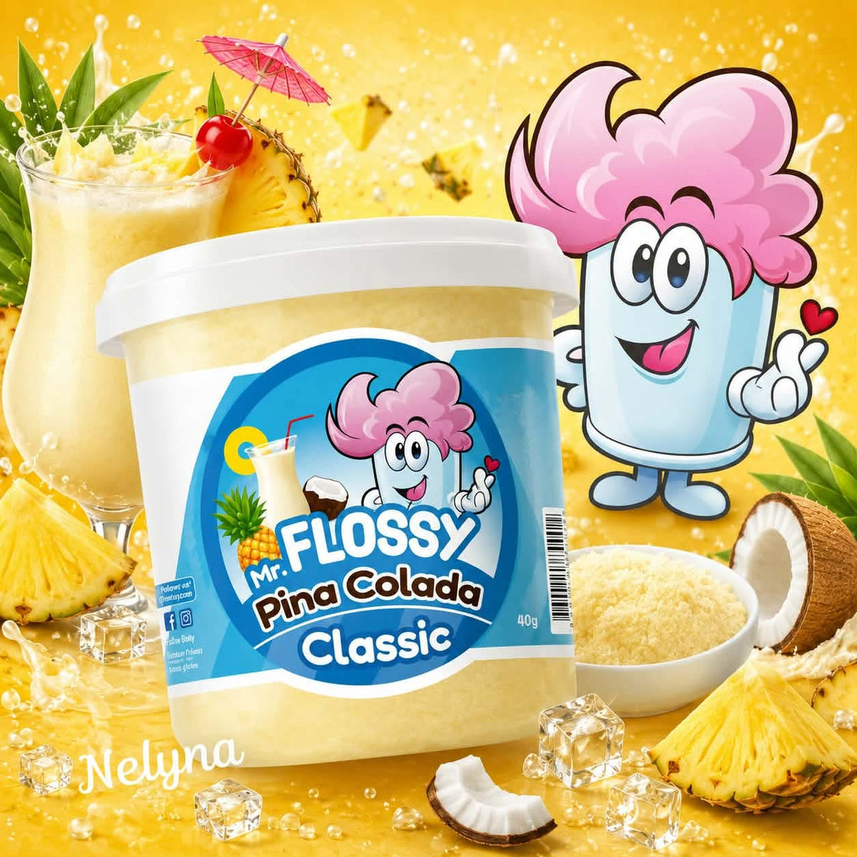 🍍🥥 Mr. Flossy Pina Colada Classic